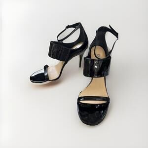 BEAUTIFUL VIA SPIGA BLACK LADIES HEELS SIZE 7.5M GOOD CONDITION!